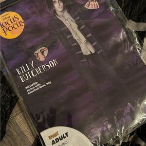Billy Butcherson Costume with Jacket and Wig L/XL